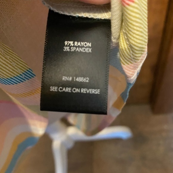 Torrid Ava - Multistripe Stretch Challis Cami Size‎ 2x. - Picture 2 of 5